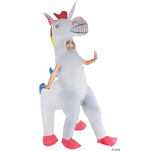 unicorn inflat 4 legged child~sh21188-a01