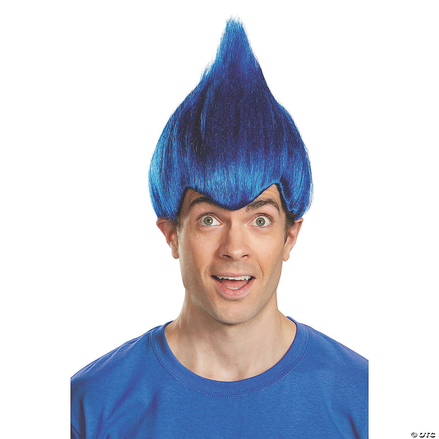 adult s dark blue wacky wig~dg11523dbu