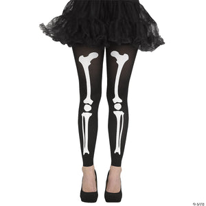 women s footless bone tights~fw90358wb