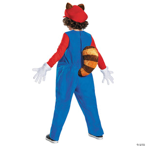 kids deluxe super mario bros & 8482  raccoon costume   small~dg98818l-a01