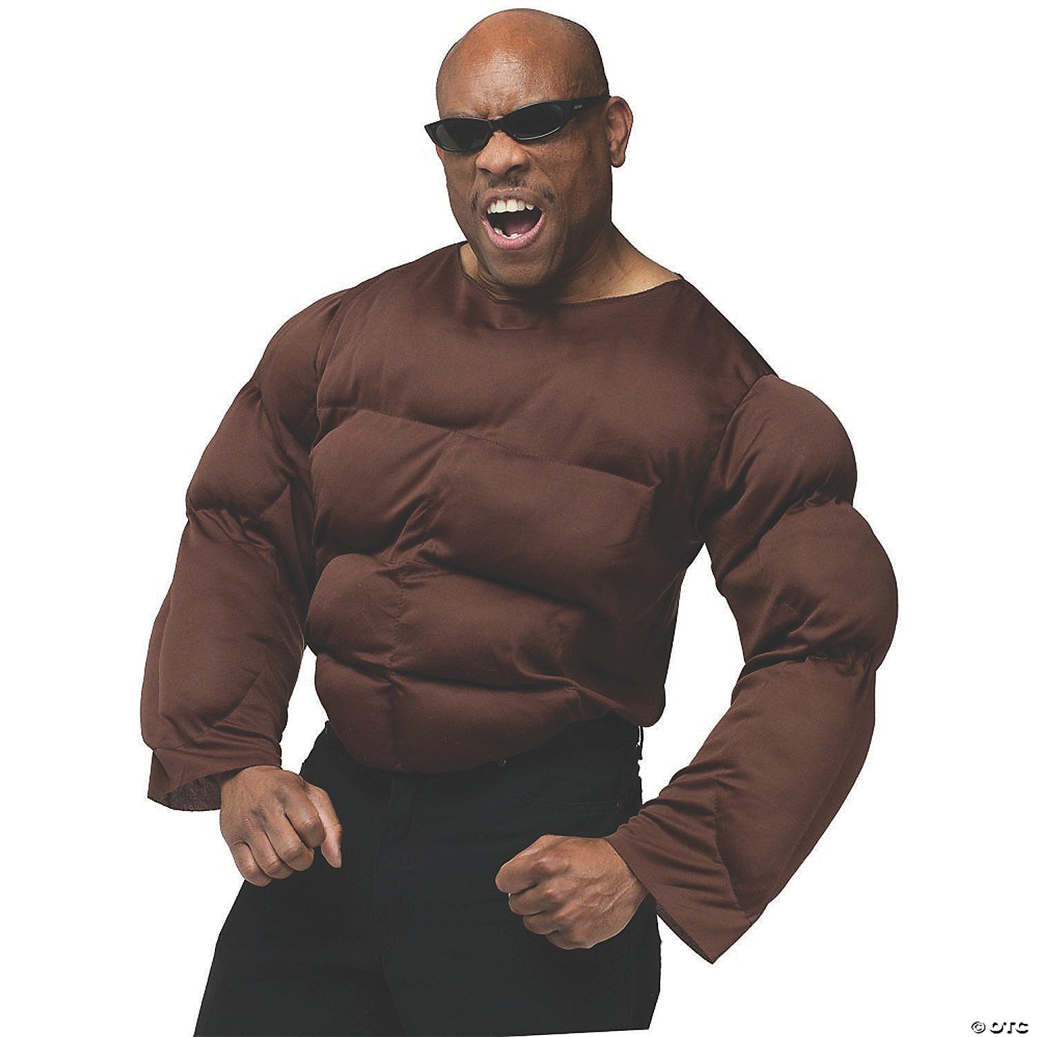 men s muscle chest african american costume~fw8022