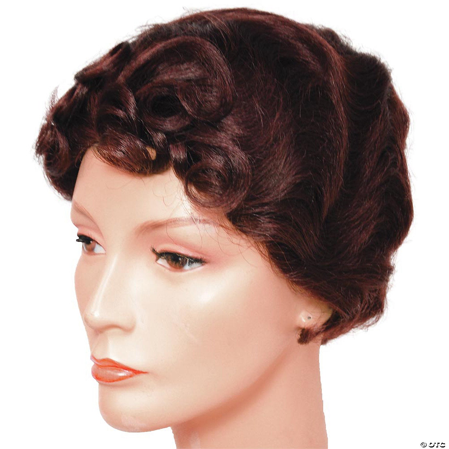 adult finger wave wig~lw613dau
