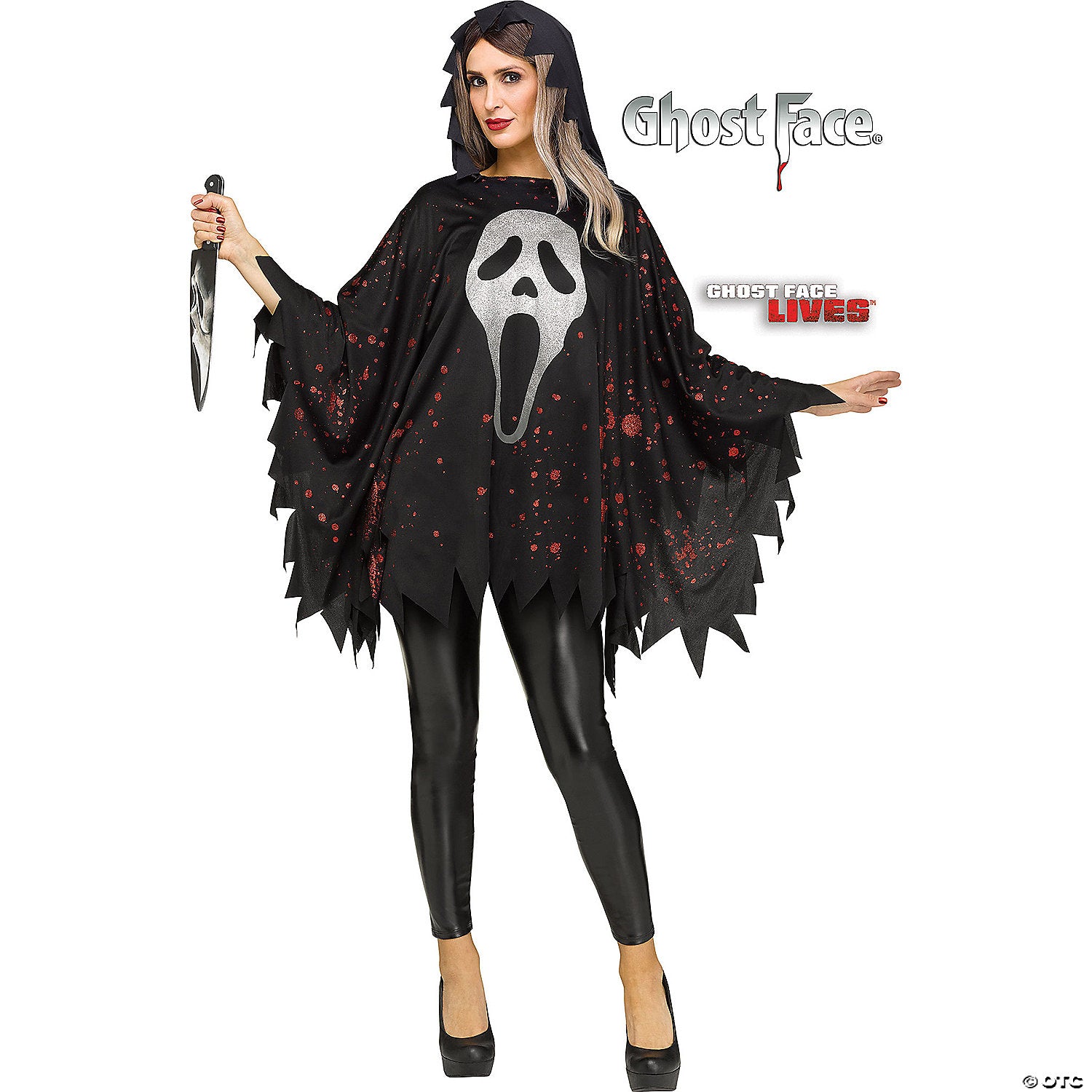 poncho ghostface glitter~fw90963