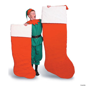 giant plush santa stocking~ae4060