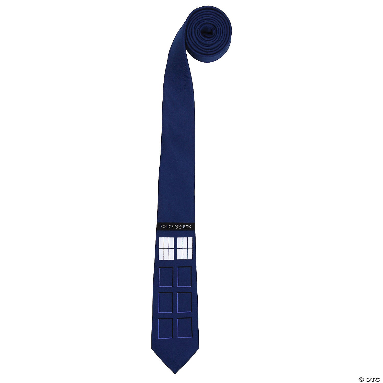 doctor who tardis skinny tie~el444385