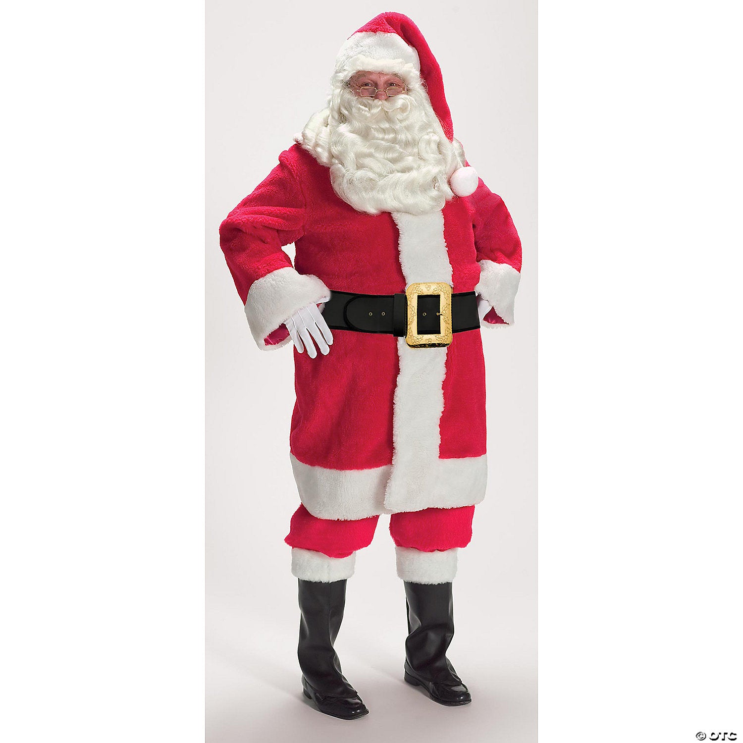 adult men& 8217 s deluxe father christmas suit costume   xl~ae5556xl