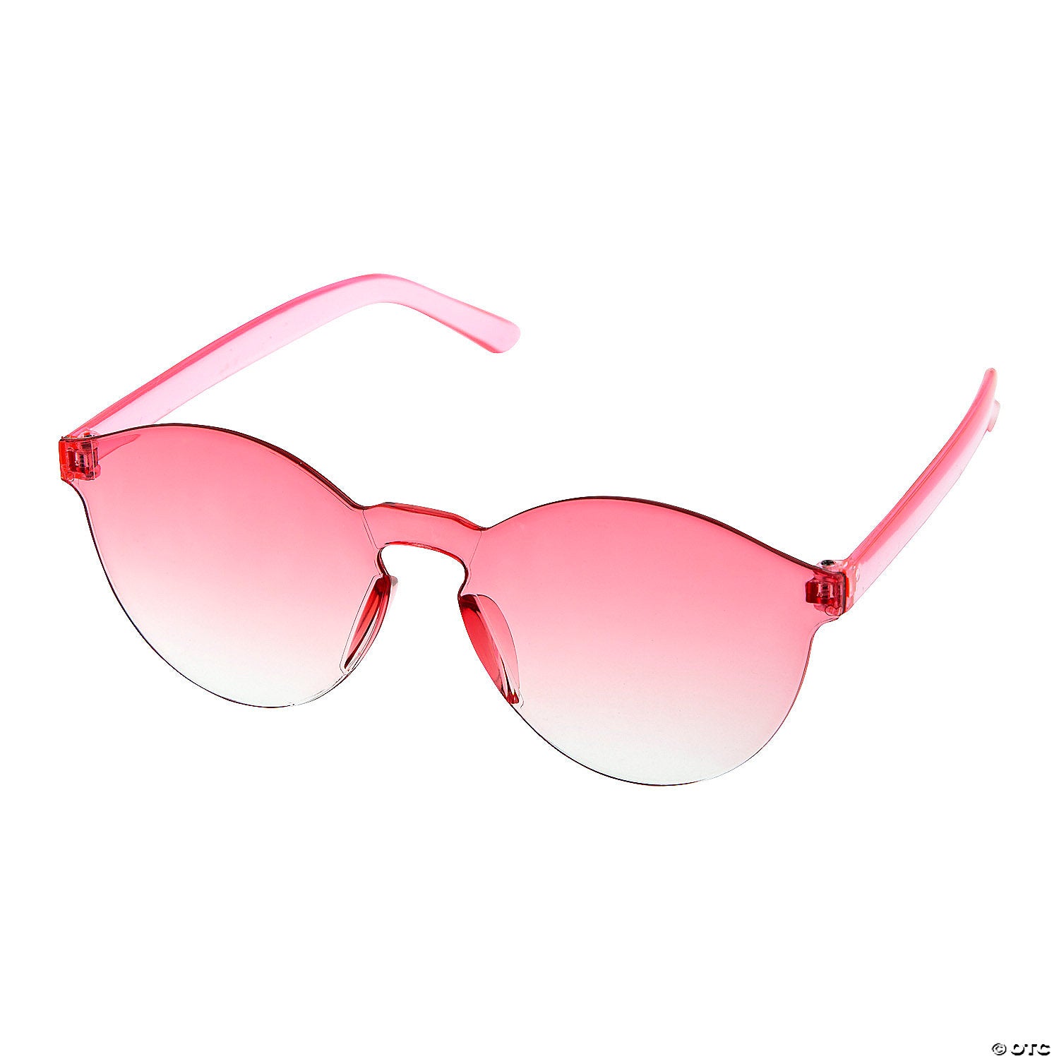 pink rimless sunglasses ~14112426