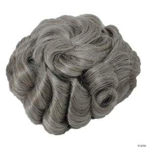 adults brown & gray bun piece~lw734bngy