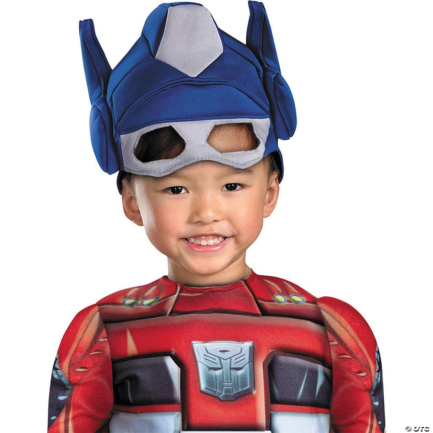toddler boy& 8217 s muscle chest rescue bot optimus prime costume   3t 4t~dg42643m-a01