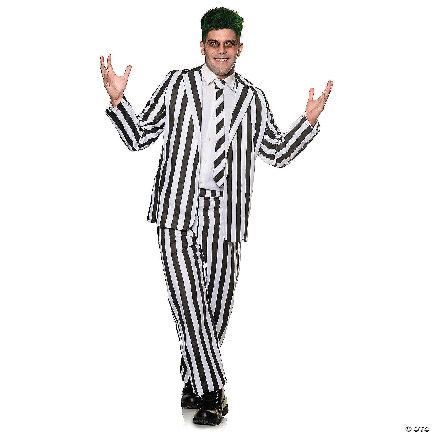 adults spooky striped suit costume   xxl 48 50~ur30995xxl
