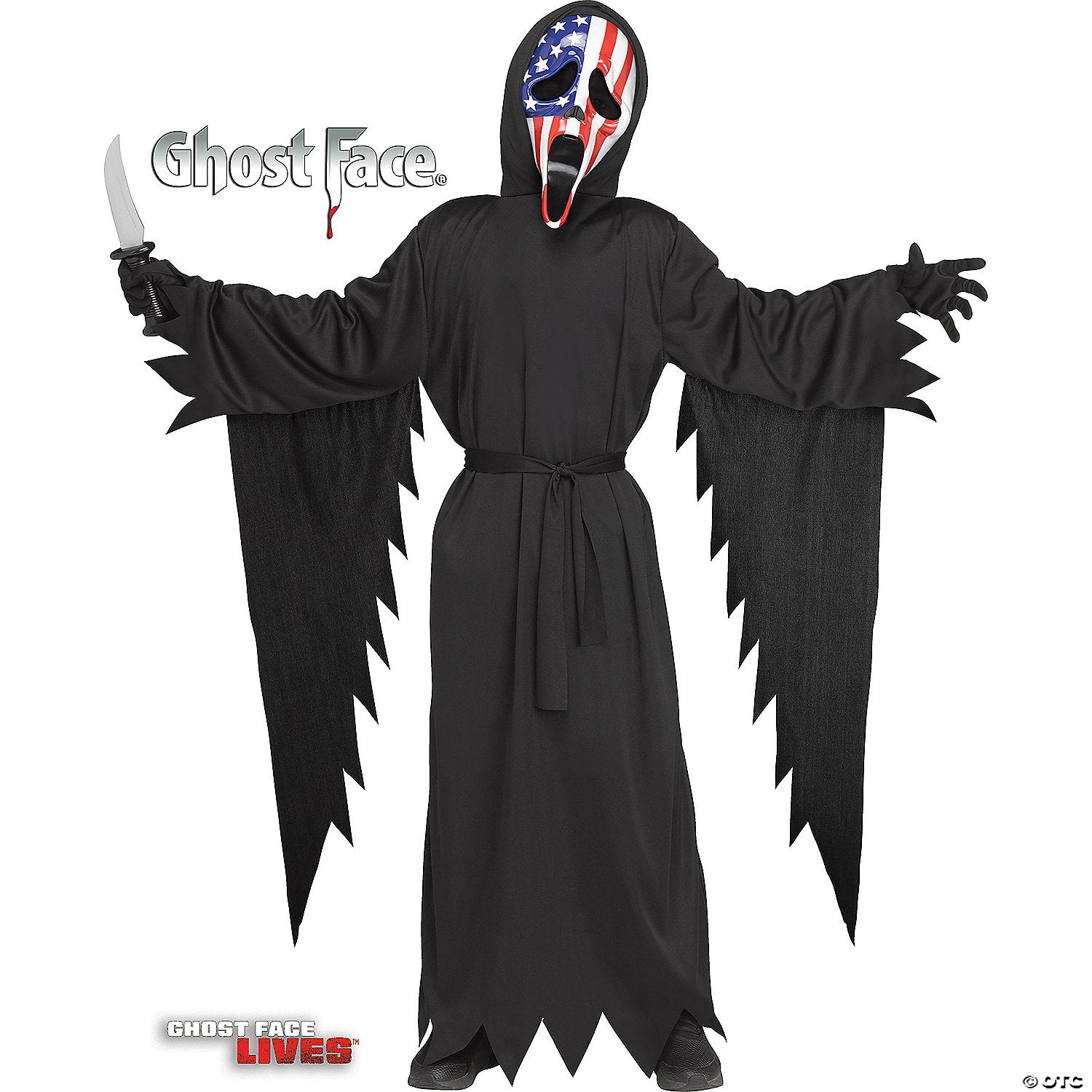 kids ghost face patriotic costume   large~fw137412lg