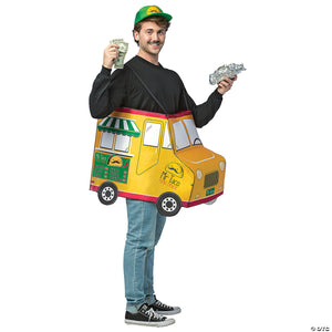 adult mr  taco food truck costume~gc6987
