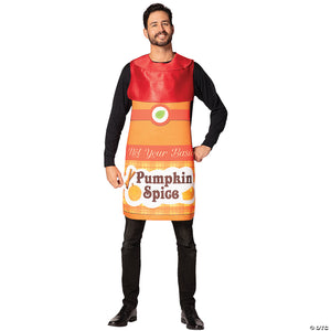 adults pumpkin spice seasoning costume~gc1662