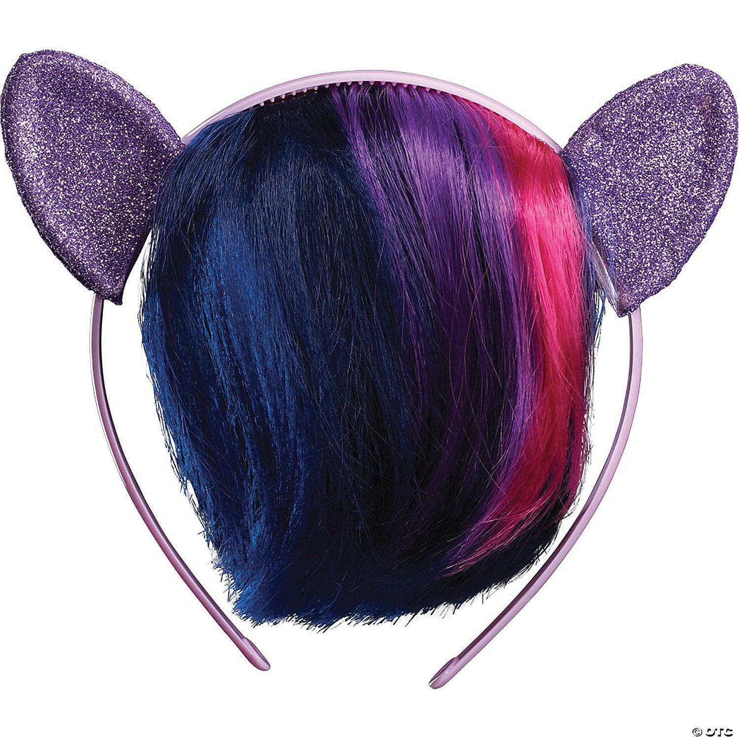 kid s my little pony twilight sparkle headpiece with hair~dg22848-a01