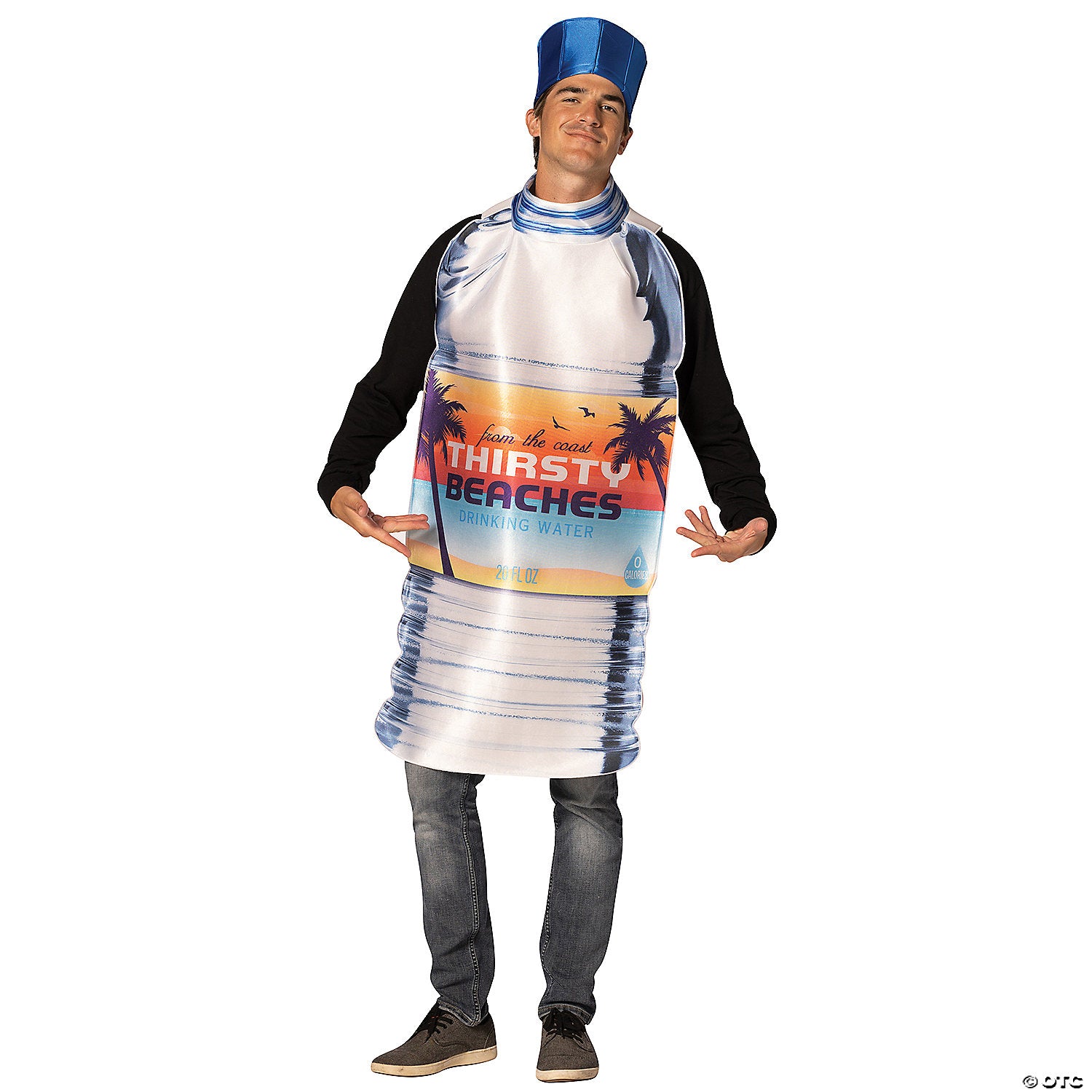 adults plastic water bottle costume~gcr1331