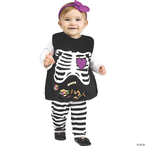 baby girl& 8217 s skelly belly costume   up to 24 months~fw117231