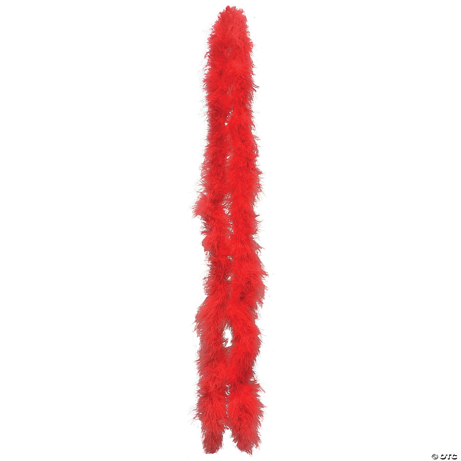 6  red marabou boa~bb33rd