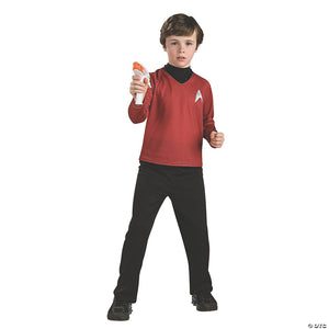boy s deluxe red star trek uniform costume   large~ru883593lg
