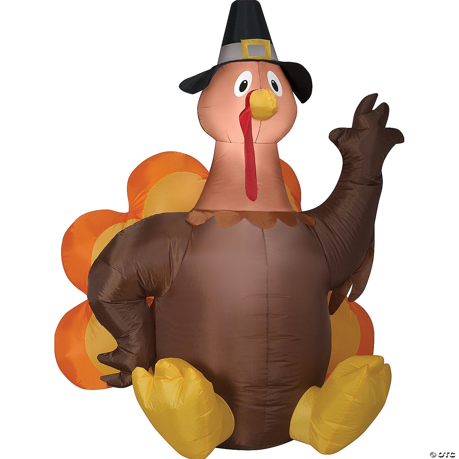 78  blow up inflatable harvest turkey with built in led lights outdoor yard decoration~ss224475g