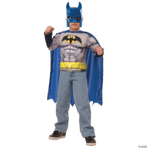 boy s muscle chest batman costume   small~rug31422
