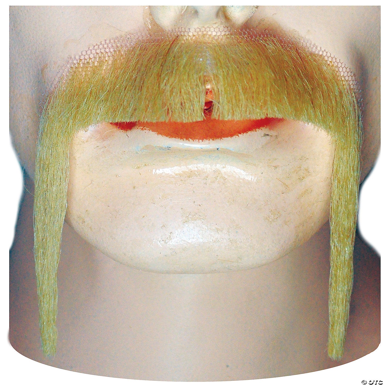 men s human hair fu manchu mustache~lw468wt