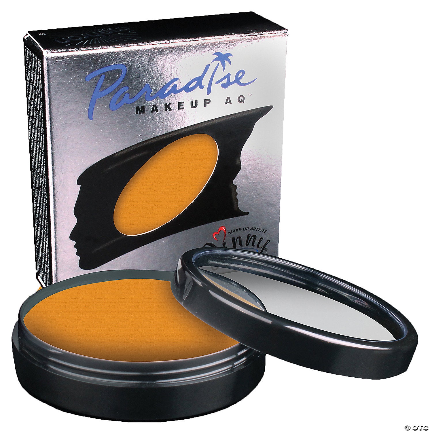 mehron paradise pro aq& 8482  makeup orange~dd499