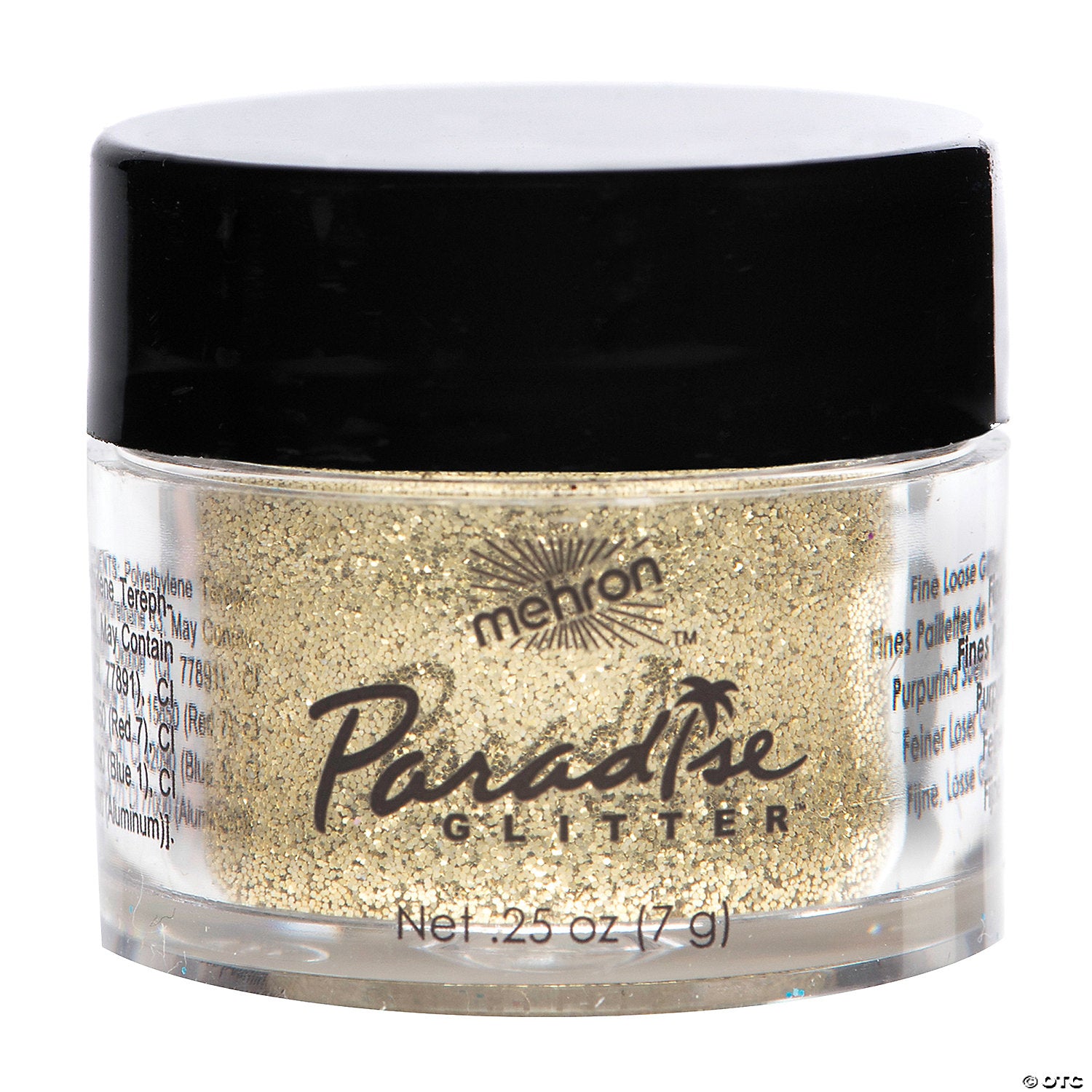 paradise glitter gold  0 25 oz~dd827g