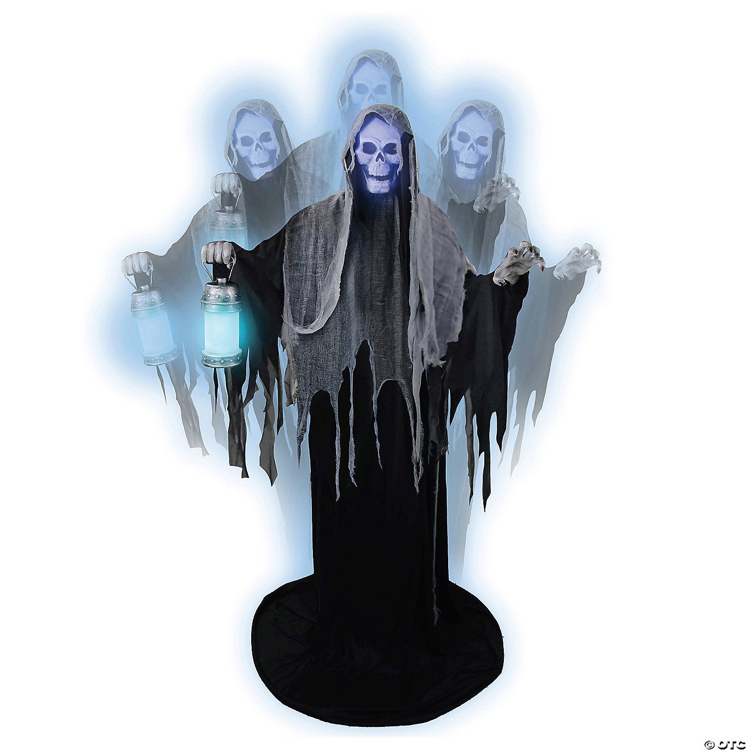 69  animated rising ghost reaper halloween decoration~tt59815