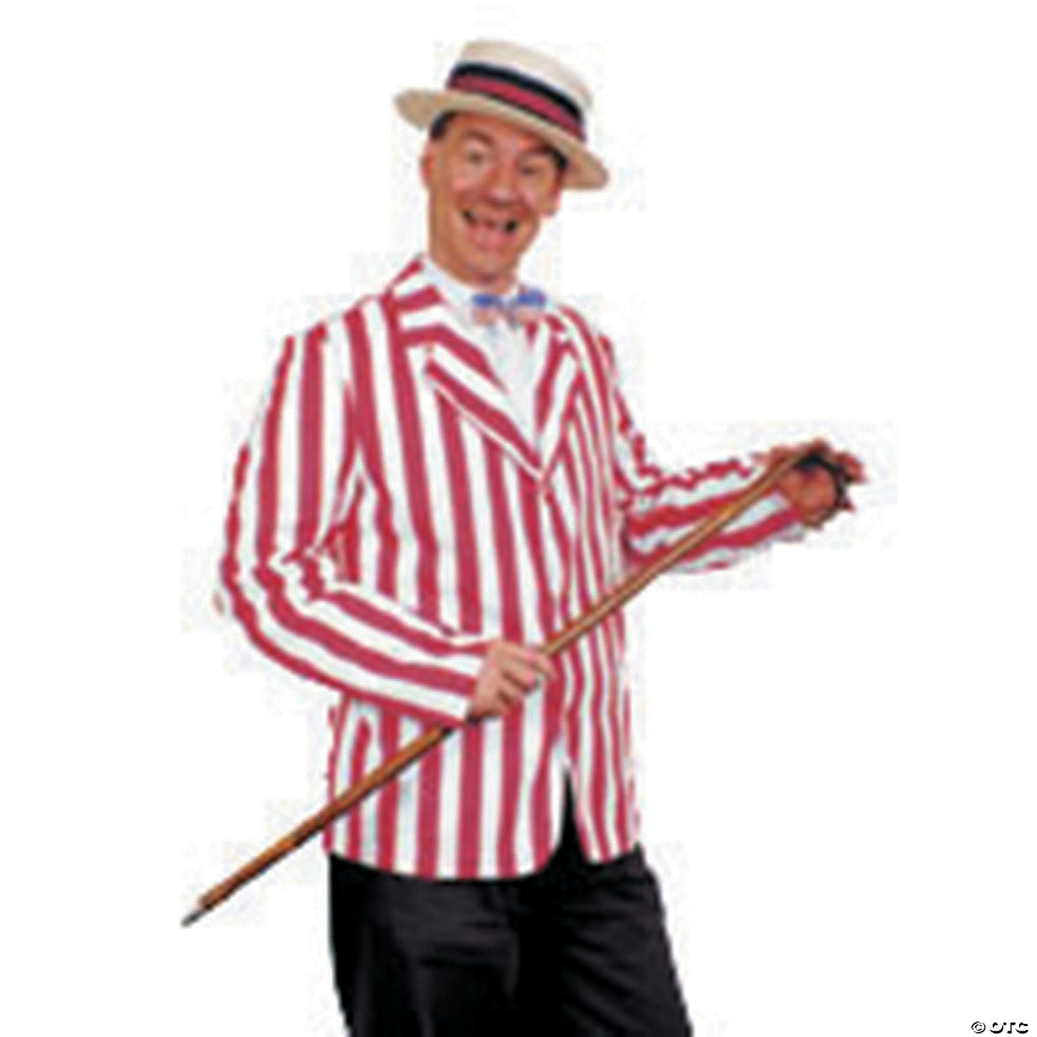 polycotton roaring & 8217 20s blazer adult men& 8217 s costume~ac170lg