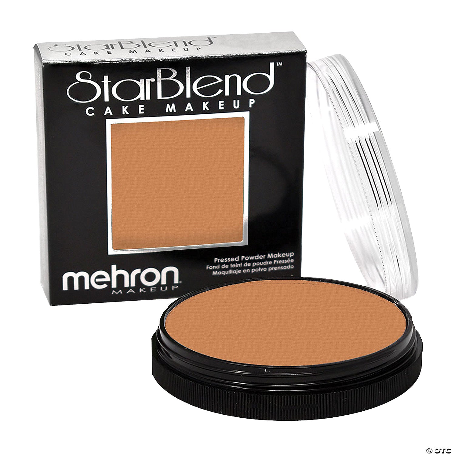 mehron starblend& 8482  cake makeup light tan~dd42