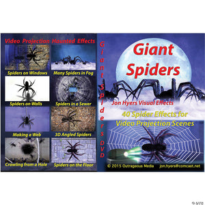 giant spiders dvd~rv189