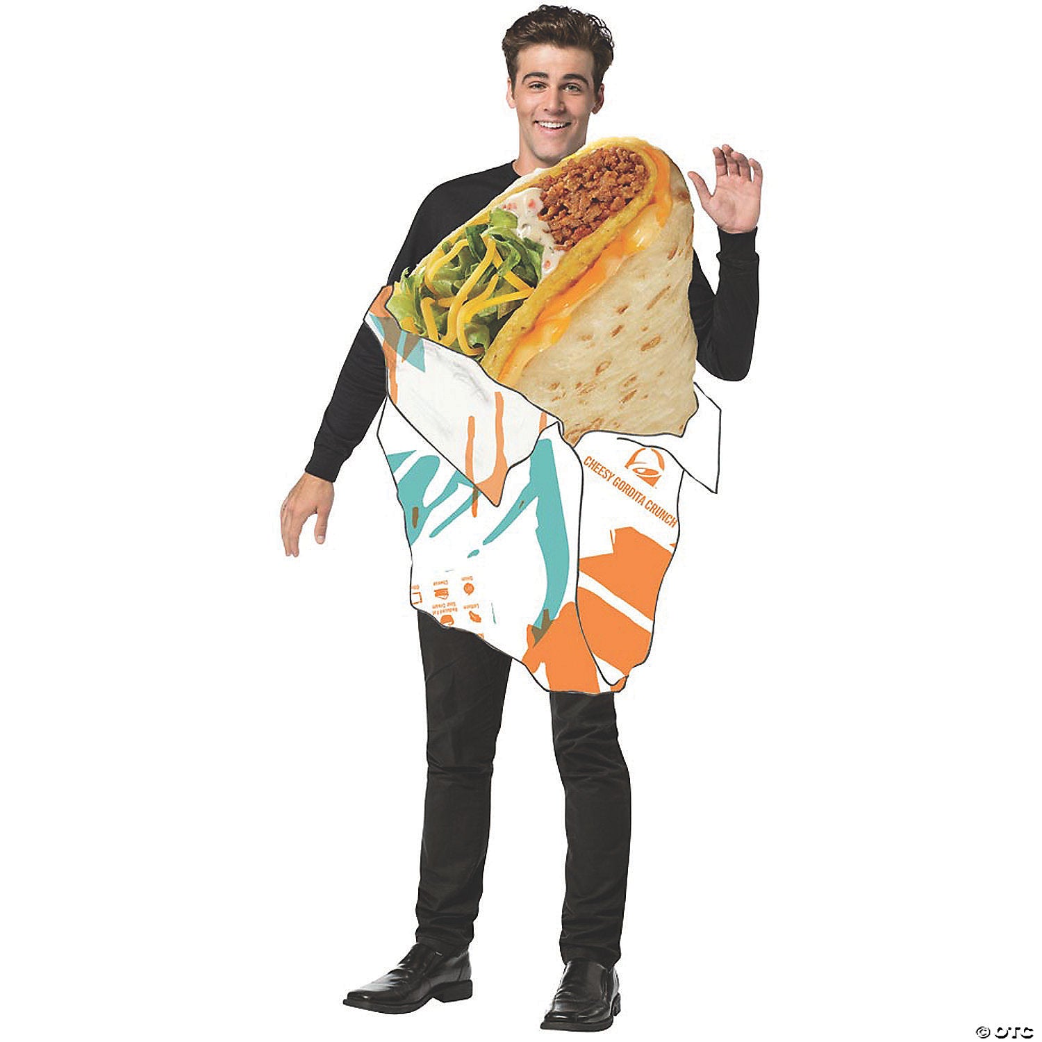 adult taco bell gordita crunch costume~gc3571
