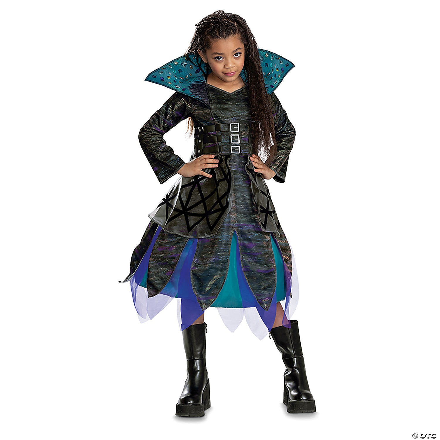 girl& 8217 s deluxe disney& 8217 s descendants 4  the rise of red uliana costume   large 10 12~dg166139g-a05