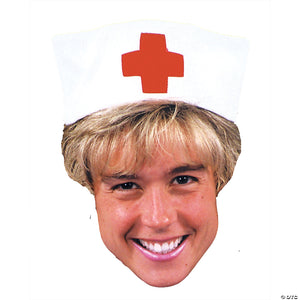 adults white nurse hat~gc149