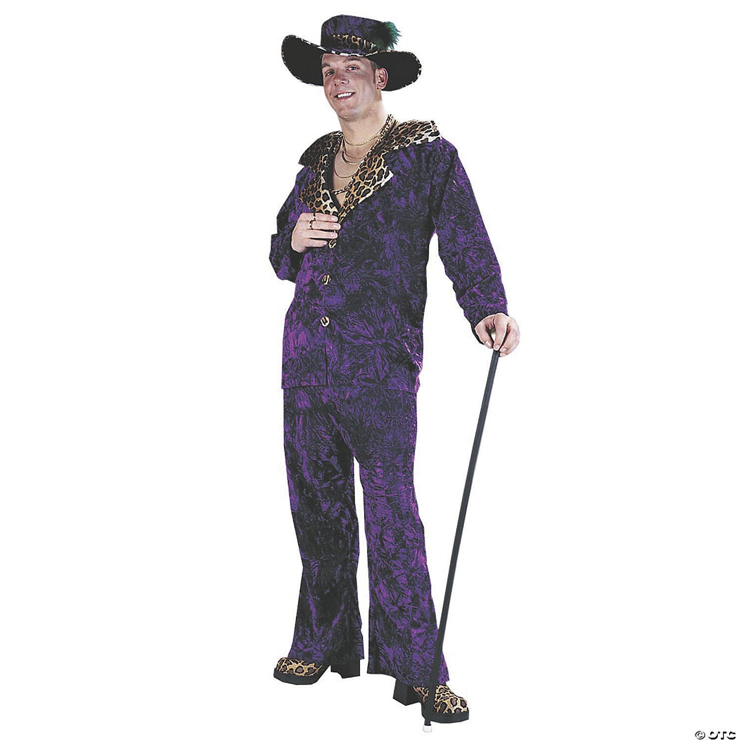 big daddy purple adult men& 8217 s costume~fw1108pr