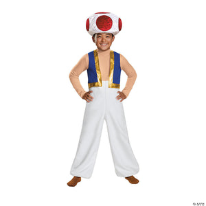 kids deluxe super mario bros & 8482  toad costume medium 7 8~dg85143k