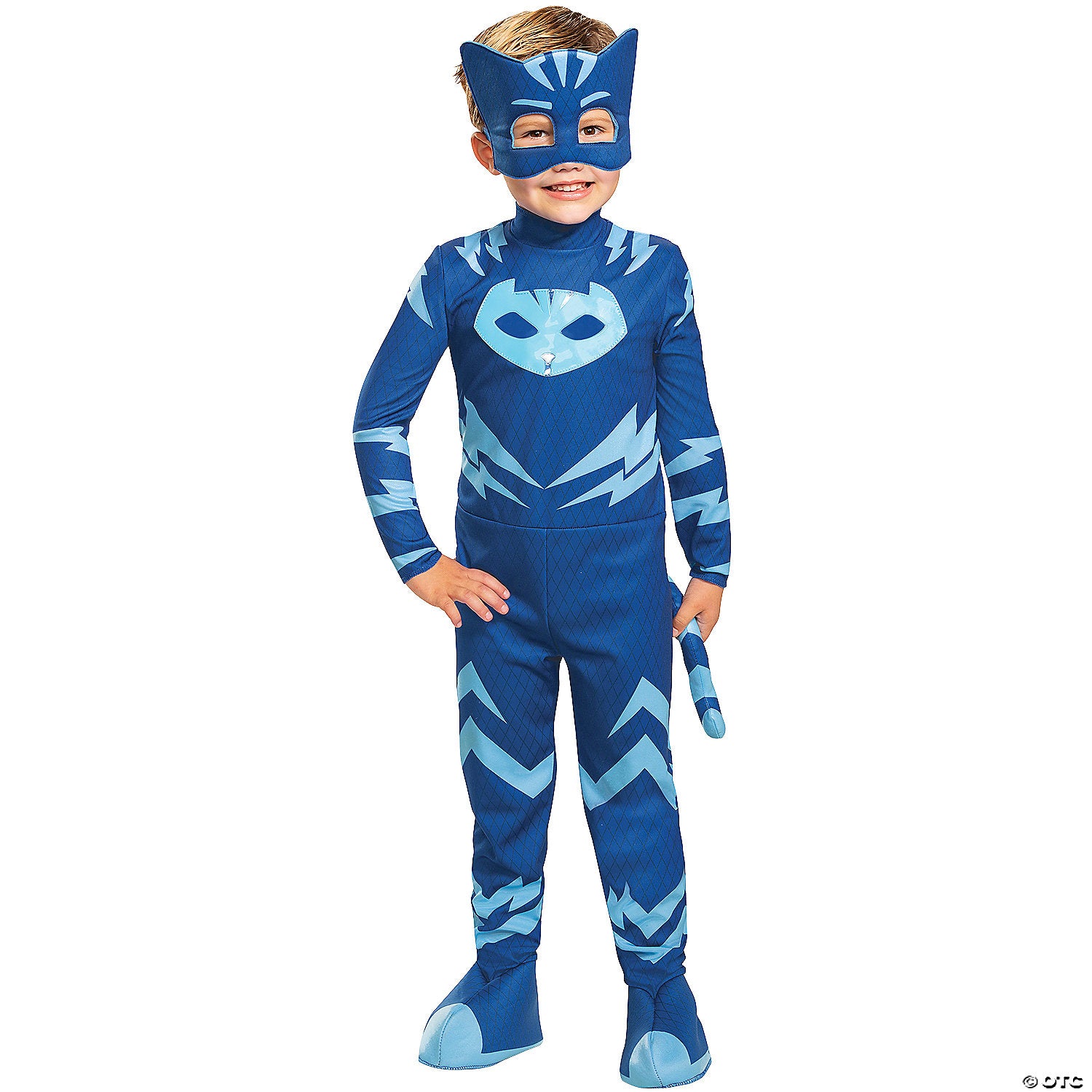 kids deluxe pj masks catboy costume with light up chest  4 6~dg100209l