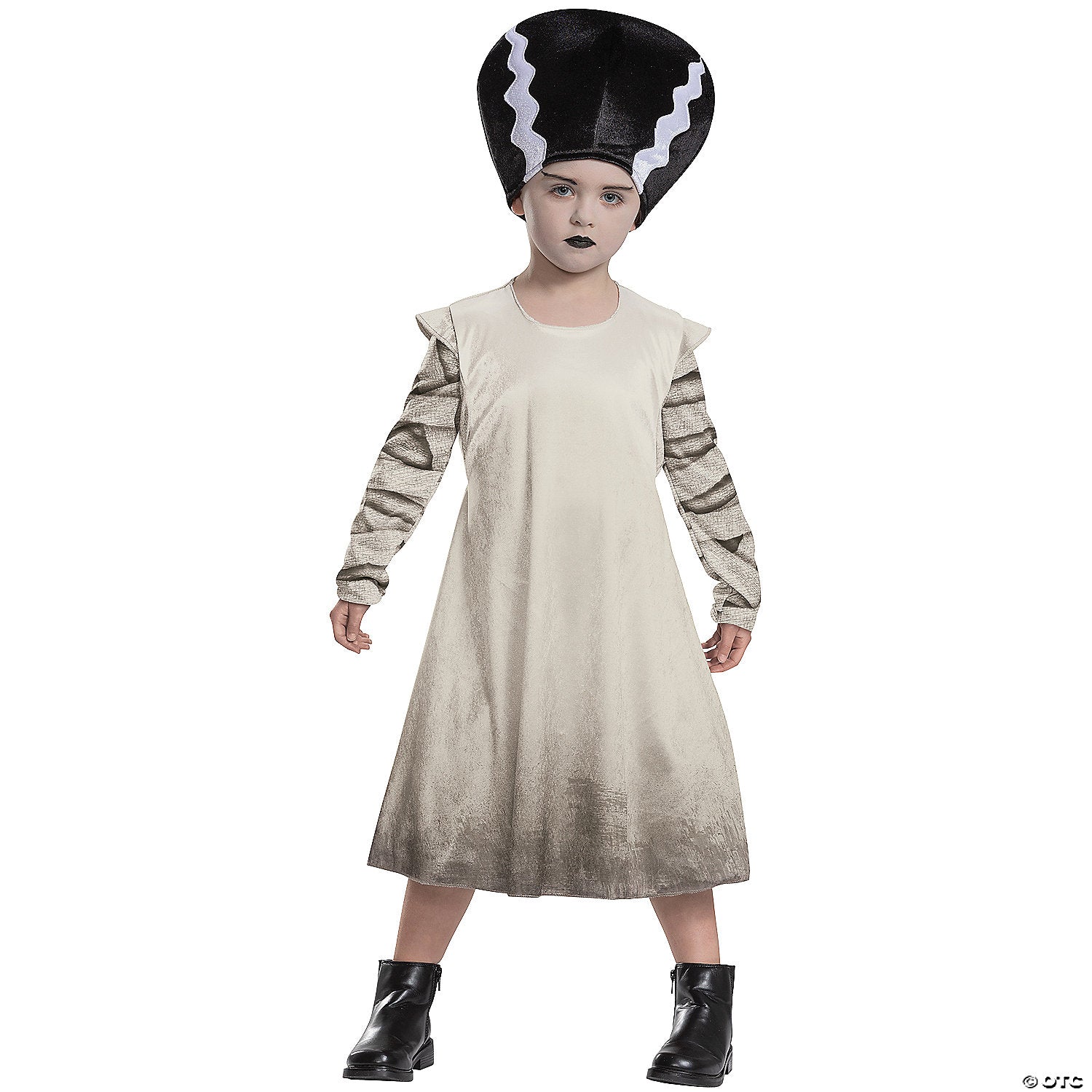 toddler bride of frankenstein costume   3t 4t~dg118789m