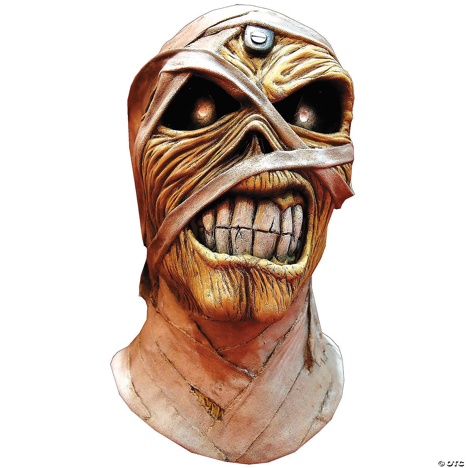 iron maiden powerslave cover eddie mummy overhead mask   one size~mattgm113