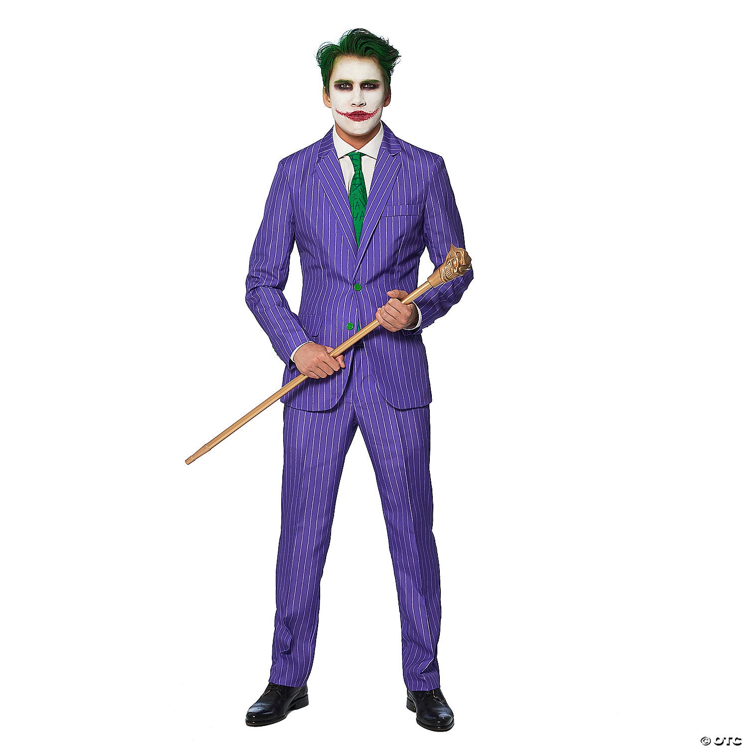 men s the joker& 8482  suit costume   size 46~obas0047xxl-a02