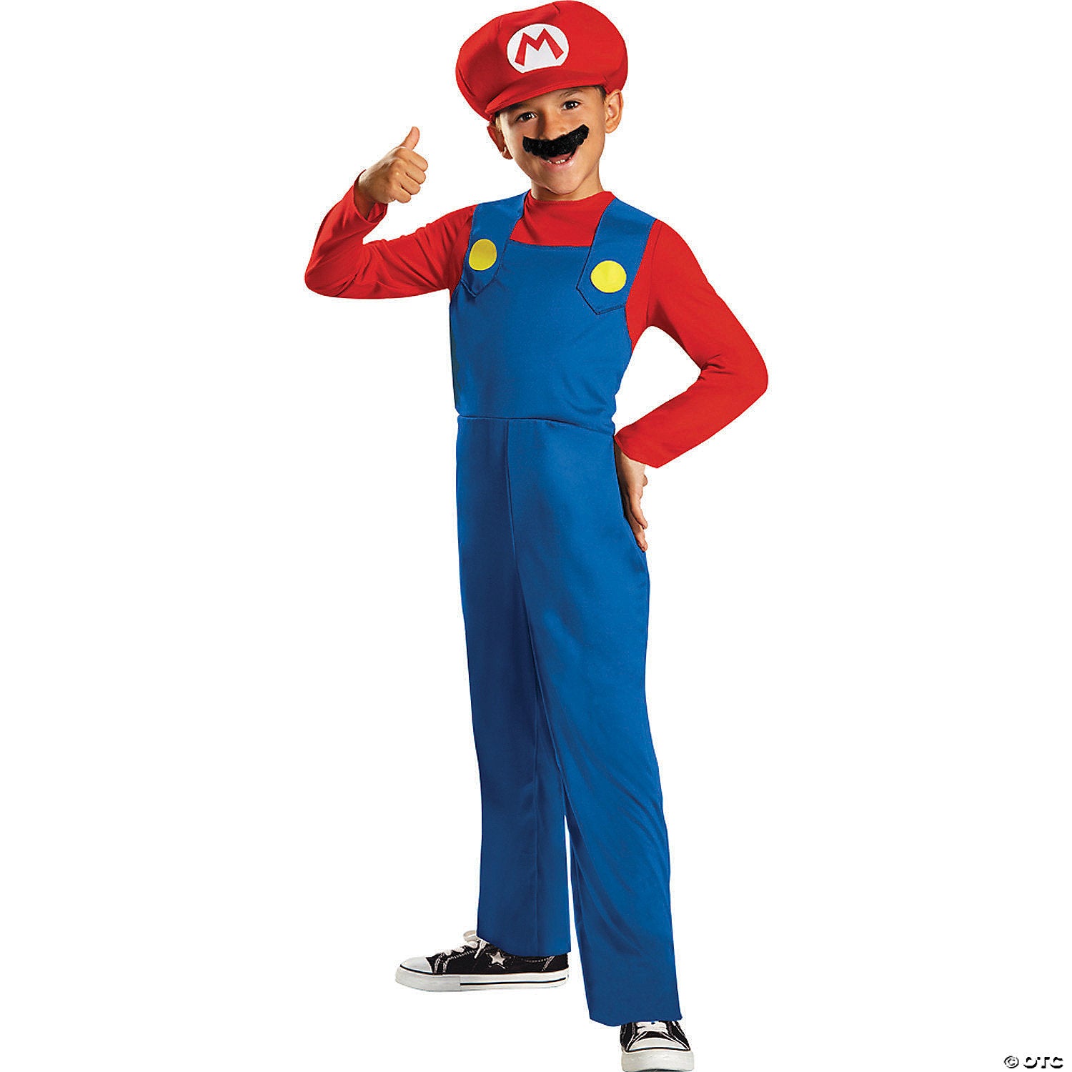 boy s classic super mario bros & 8482  mario costume   3t 4t~dg73689m-a01