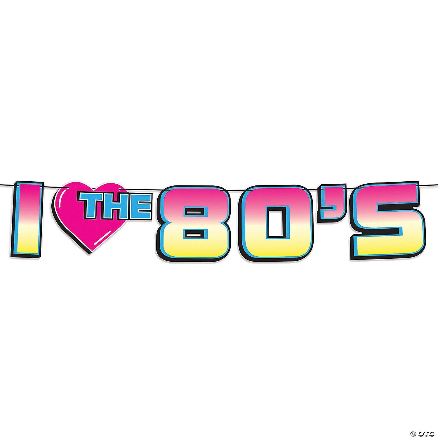 i love the 80s streamer~bg53410