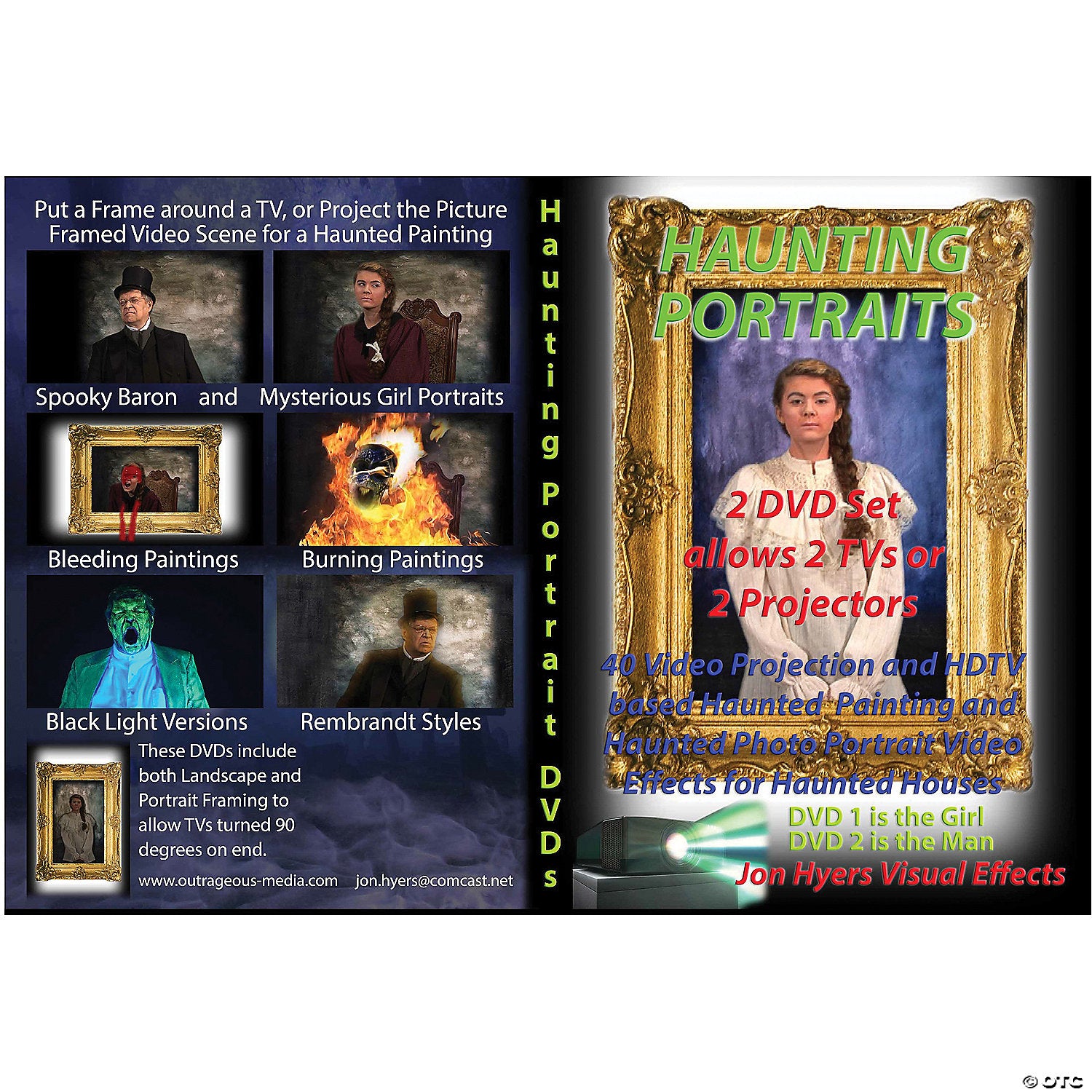 haunting portraits combo dvd~rv196