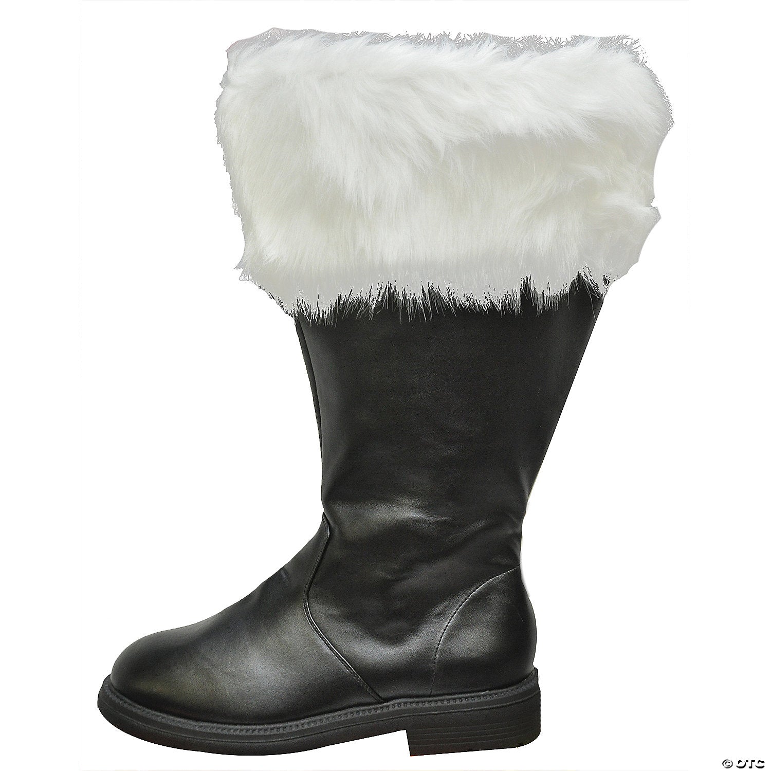 men& 8217 s wide calf santa claus boot with fur cuff   medium 10 11~ha159wcmd