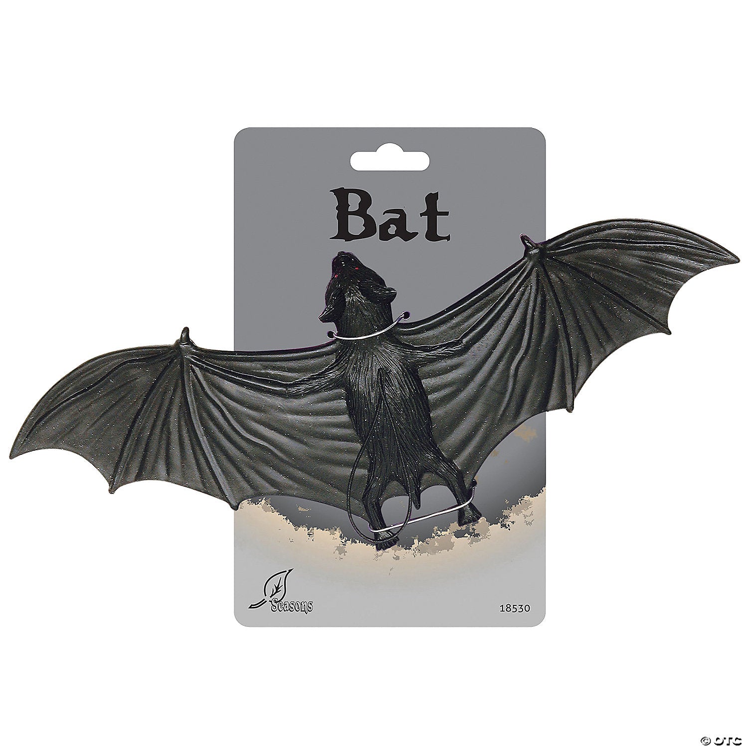 hanging black bat halloween decoration~sez18530