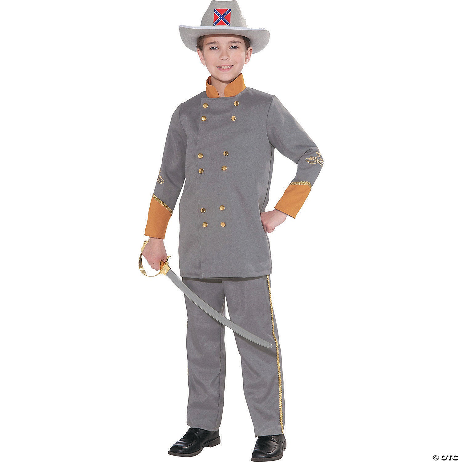 boy s confederate officer costume~fm69928