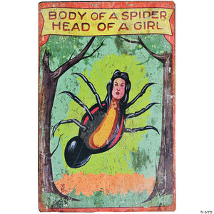 spider girl carnival sign~ss45529
