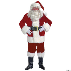 men s deluxe velvet santa suit costume   extra large~ae14xl