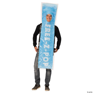 adults blue free z pop ice costume~gcr1357