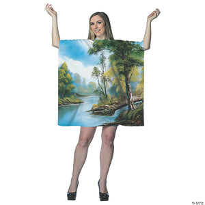women s bob ross painting dress   standard~gc3816